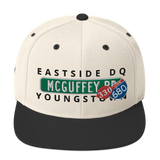Streets McGuffey DQ YO Snapback Hat
