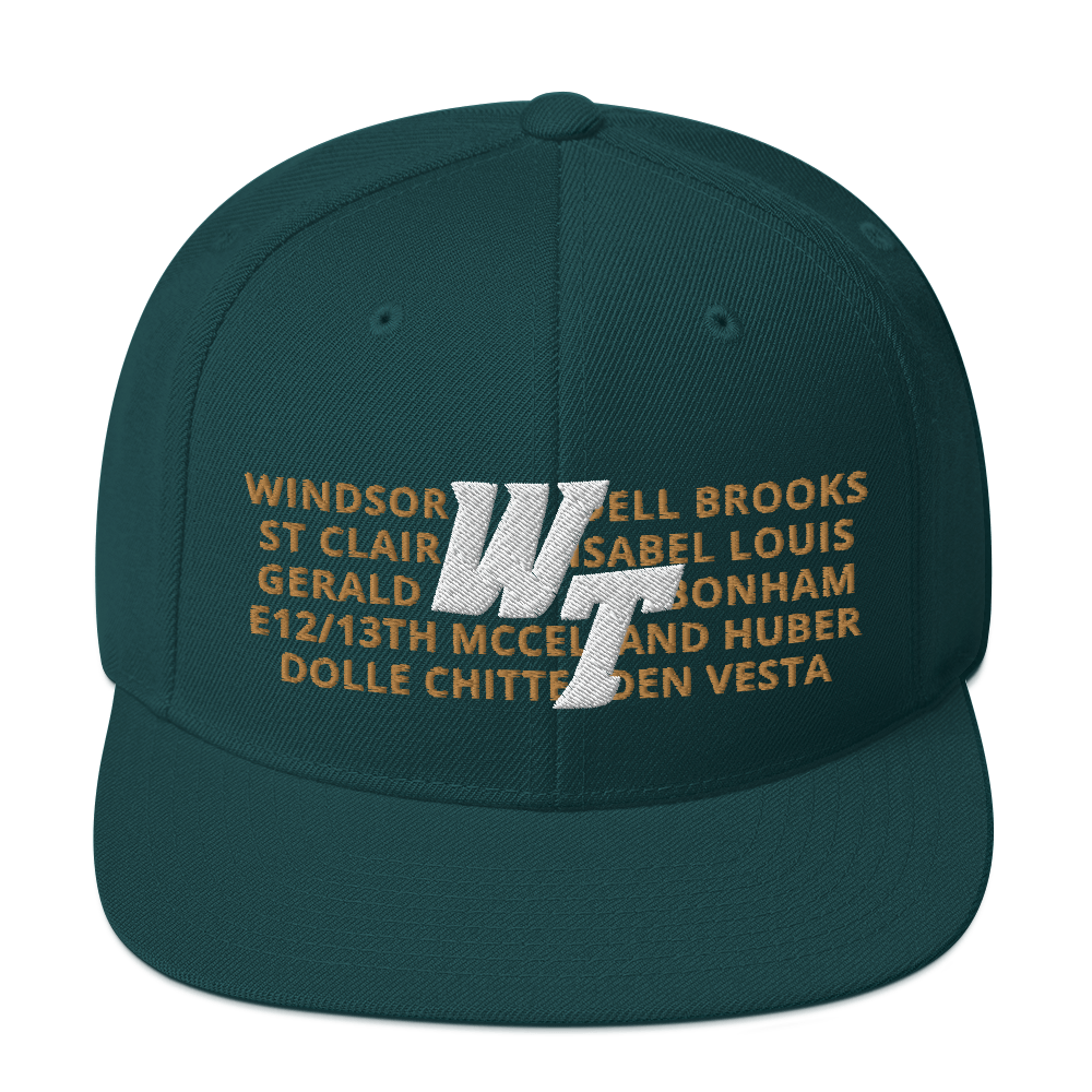 Windsor Terrace WT Streets Snapback Hat