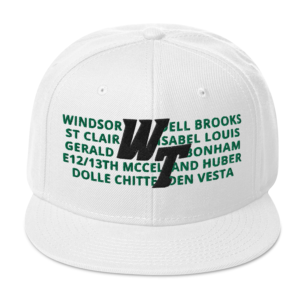 Windsor Terrace WT Streets 24 Snapback Hat