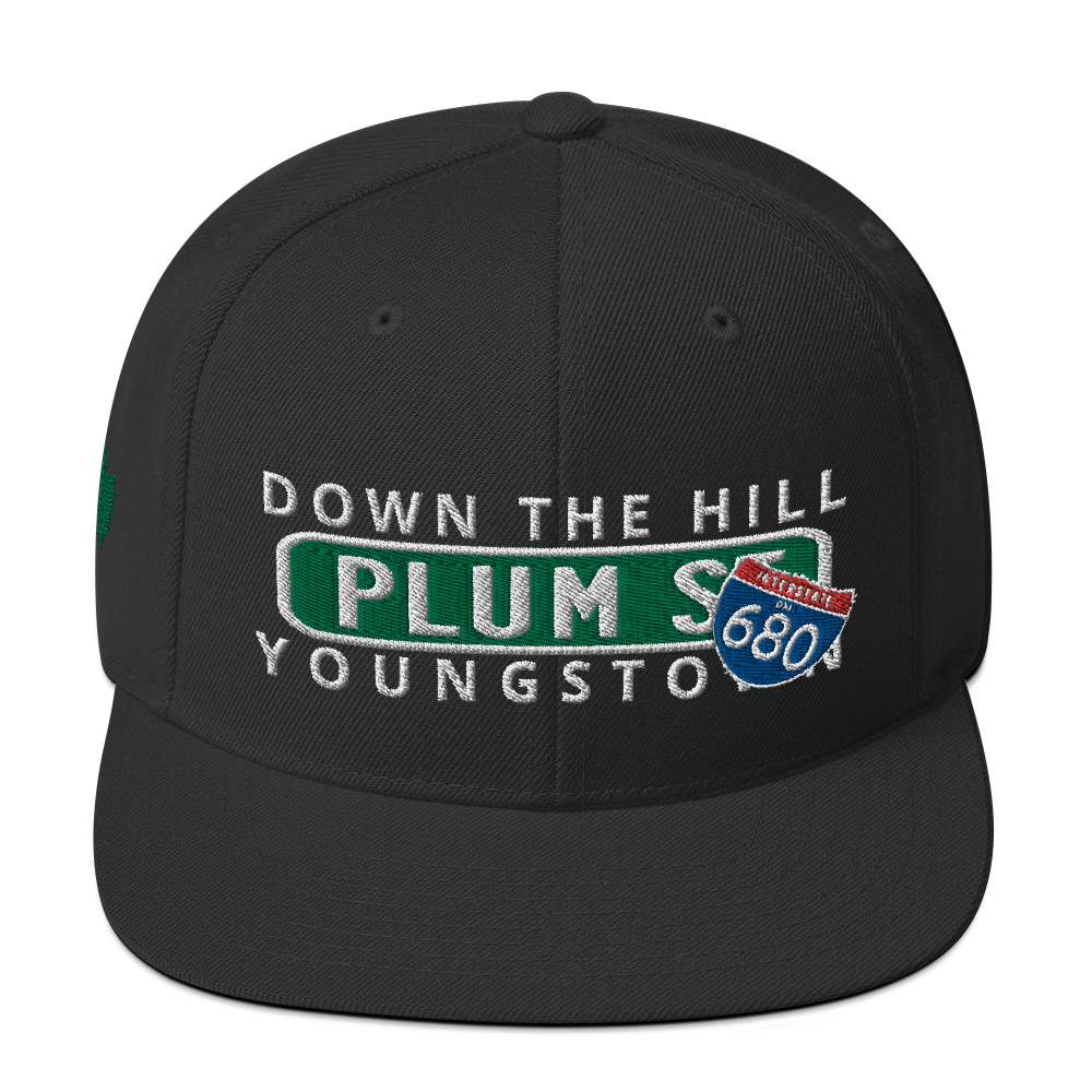 CIty Nights Plum St YO Snapback Hat
