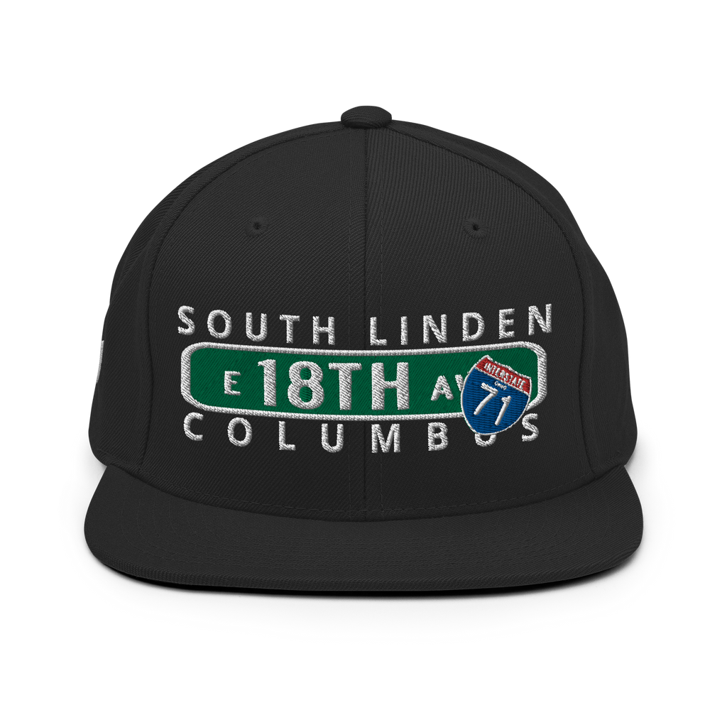 City Nights E 18th Ave CO Snapback Hat