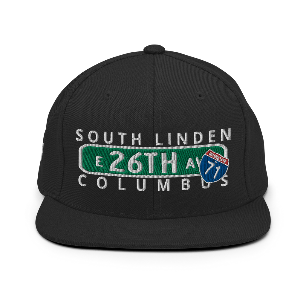 City Nights E 26th Ave CO Snapback Hat