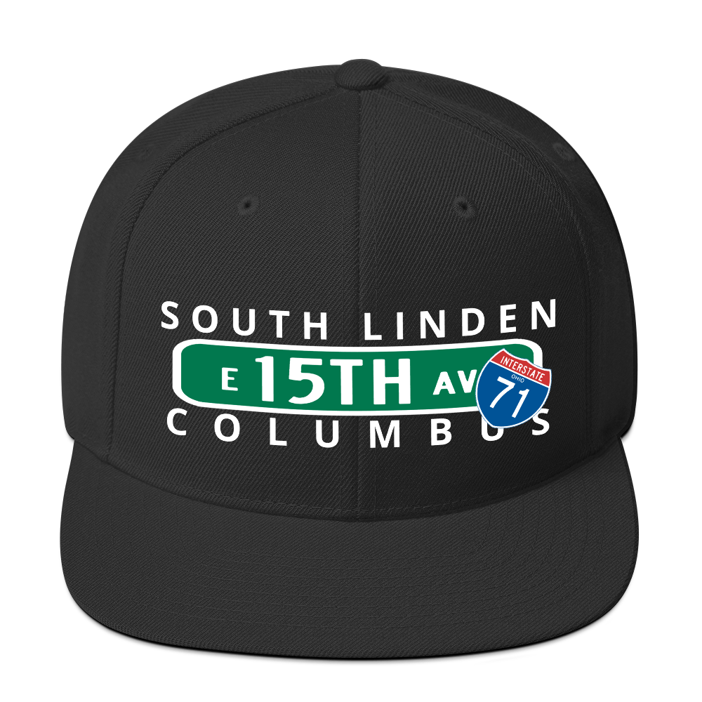 City Nights E 15th Ave CO Snapback Hat