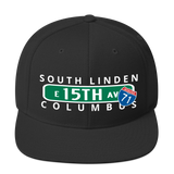 City Nights E 15th Ave CO Snapback Hat