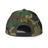 Steel Clan Camo Personalized Snapback Hat