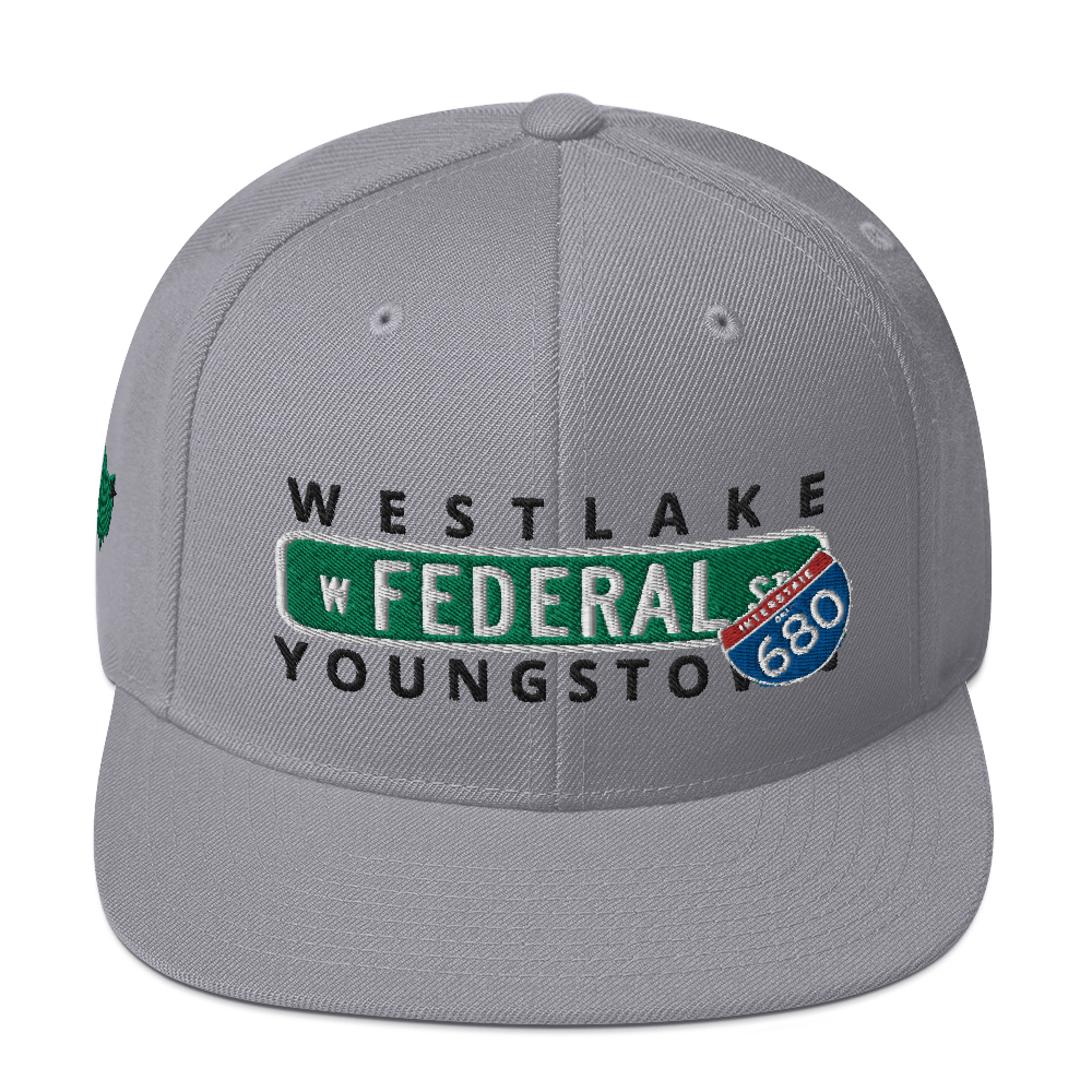 Concrete Streets/City Nights W Federal St YO Snapback Hat