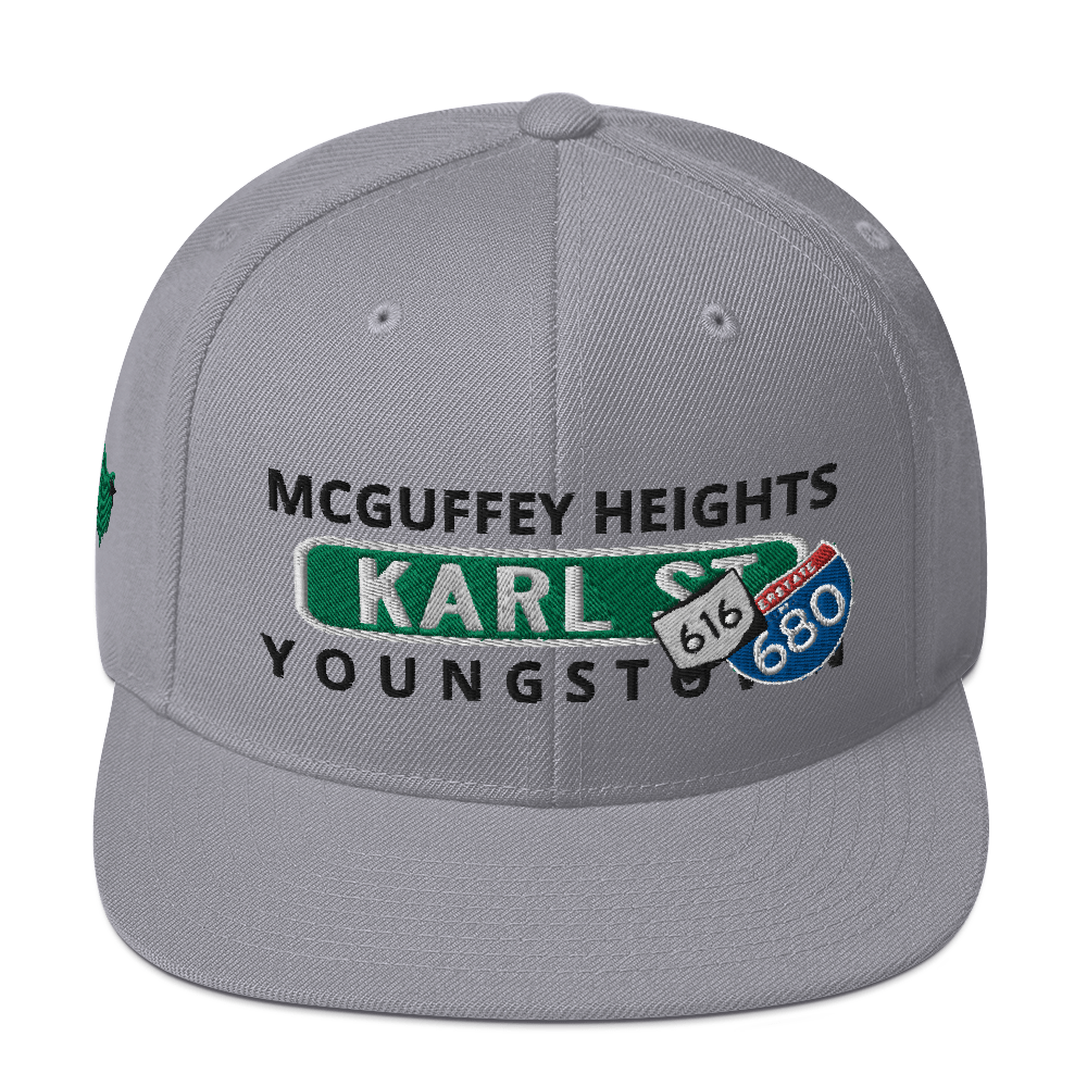 Concrete Streets Karl St YO Snapback Hat