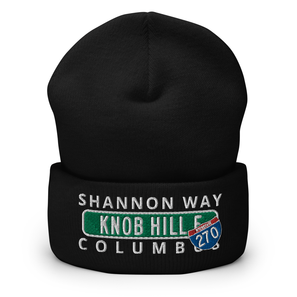 City Nights Knob Hill E CO Cuffed Beanie
