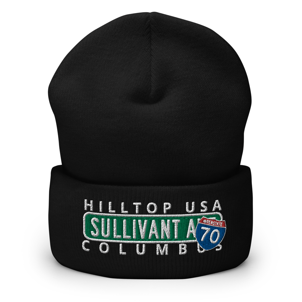 City Nights Sullivant Ave CO Cuffed Beanie