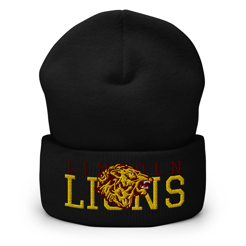 Canton Collective Lincoln Lions Cuffed Beanie