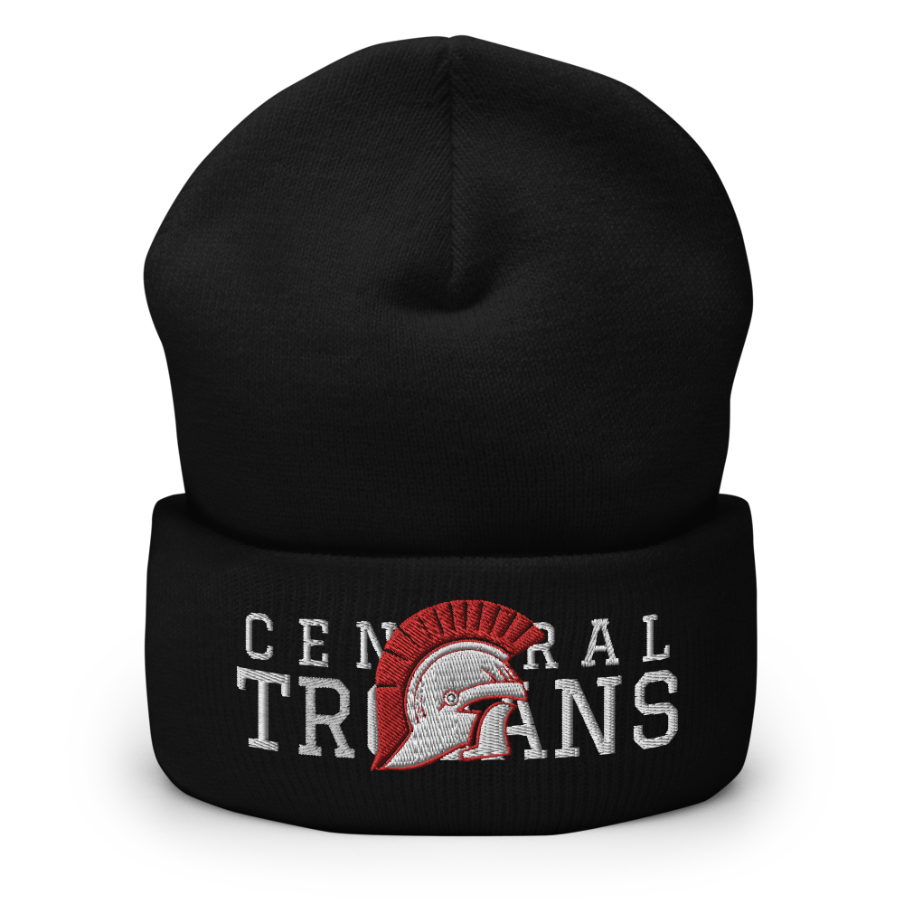 Cleveland Central Trojans Retro Cuffed Beanie