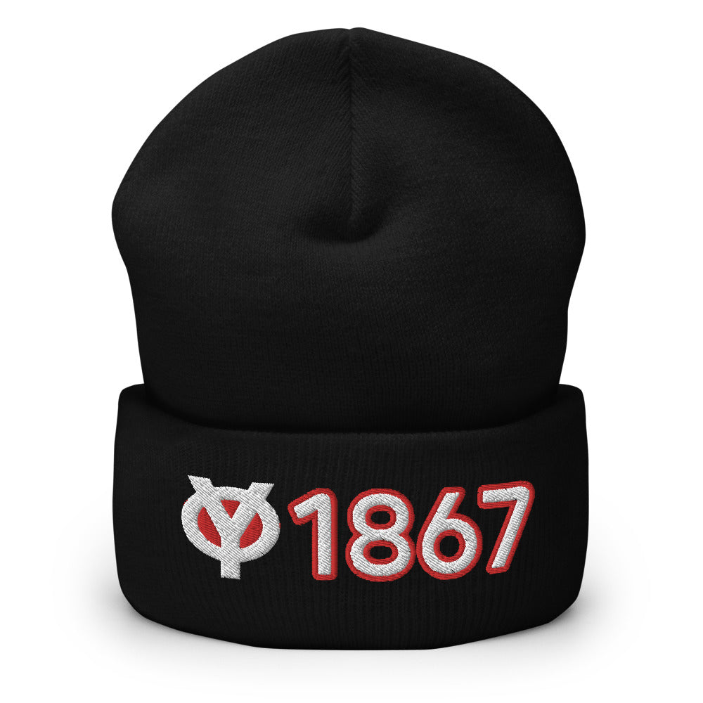 1867 YO Cuffed Beanie
