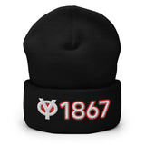 1867 YO Cuffed Beanie