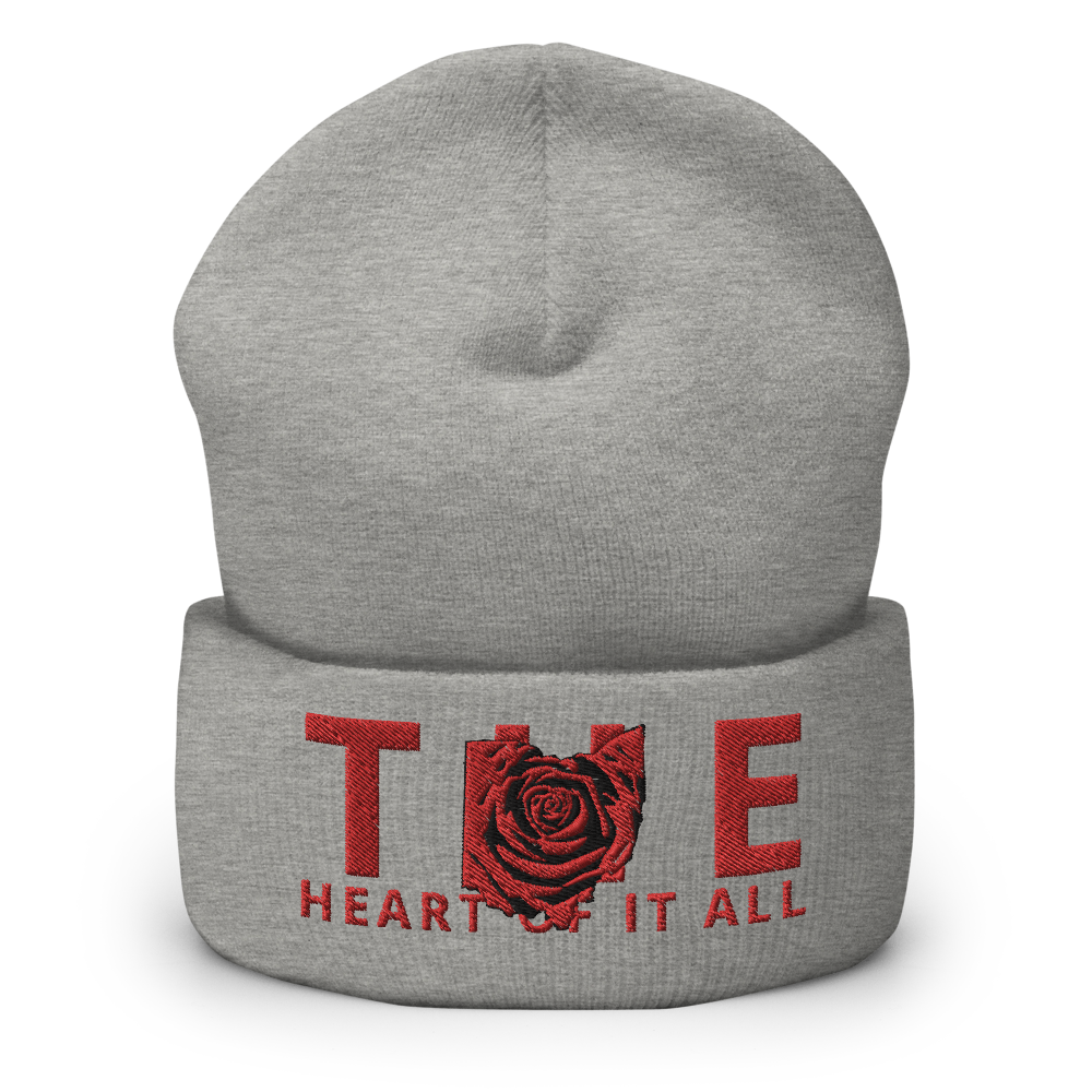 The Heart Cuffed Beanie