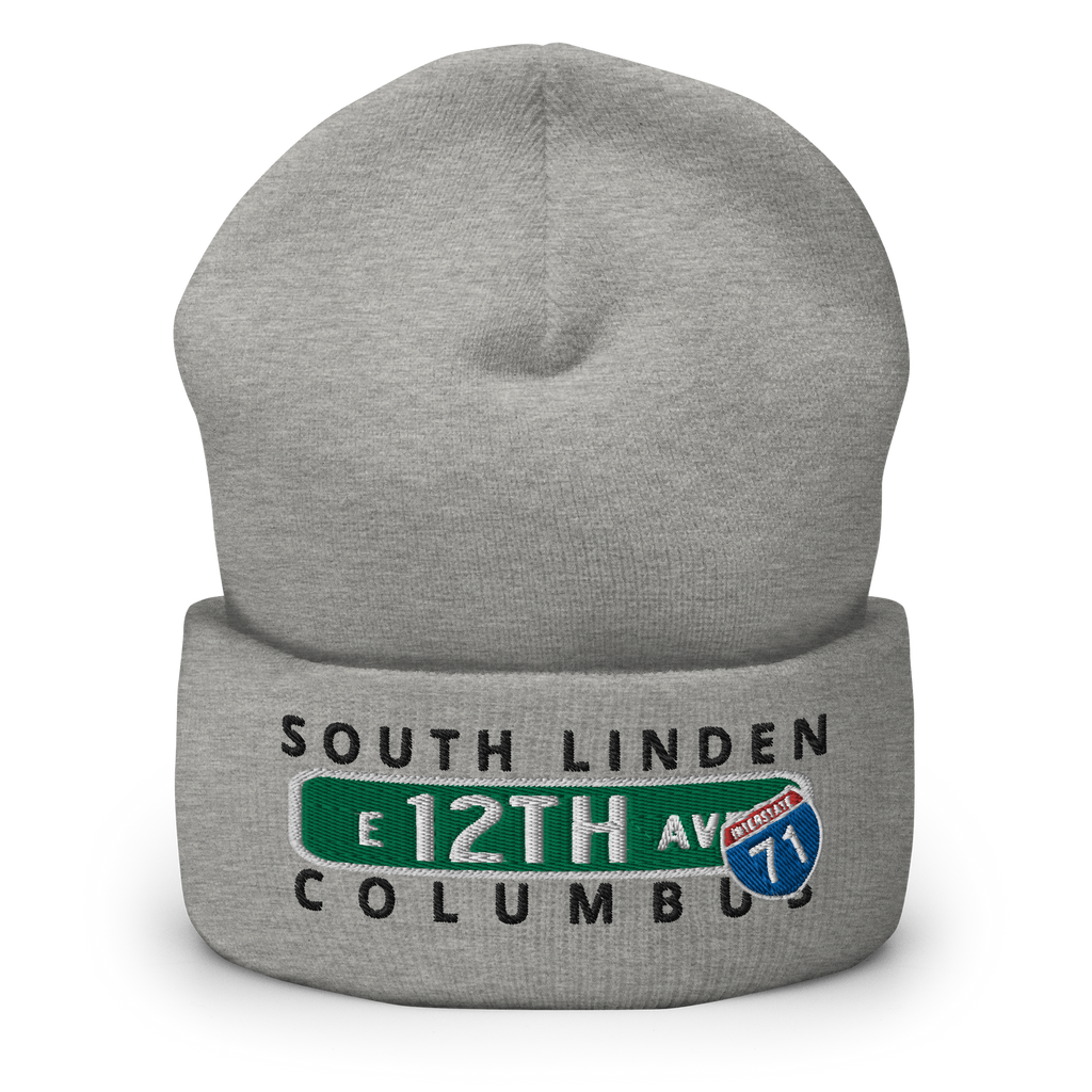 Concrete Streets E 12th Ave CO SL Beanie