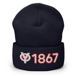1867 YO Cuffed Beanie