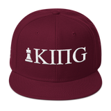 King Statement Snapback Hat