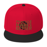 Nu Sports PMB Gold Snapback Hat