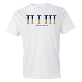 213 Numeral LA Blue/Gold