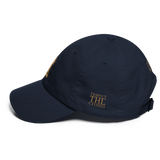 Queen Piece Gold Adjustable Hat