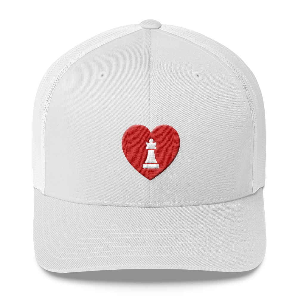 Queen of Hearts Trucker Cap