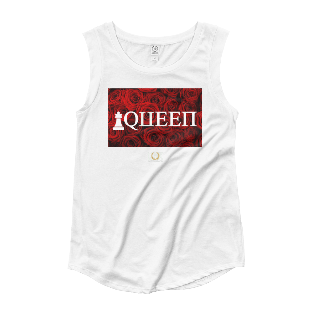 Queen Rose Cap Sleeve T-Shirt