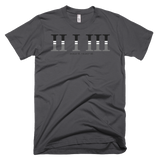 213 Numerals LA Silver/Black