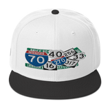 Concrete Streets Columbus East Delux Snapback Hat