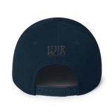 Black Rose Snapback Hat