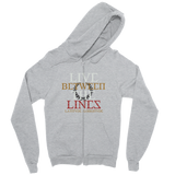Between The Lines Zip Hoodie