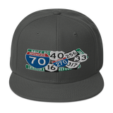 Concrete Streets Columbus East Delux Snapback Hat