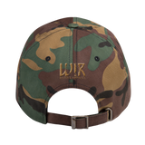 Queen Piece Gold Adjustable Hat