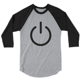 Power 3/4 sleeve raglan shirt