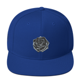 Black Rose Snapback Hat