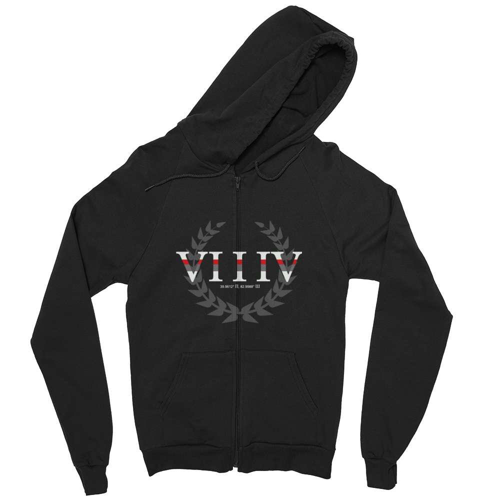 614 Numerals S&G Zip Hoodie