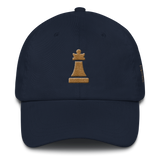 Queen Piece Gold Adjustable Hat
