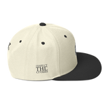 Black Rose Snapback Hat