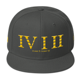 412 BlackAndYellow Stateside LTD Snapback Hat