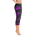 Roses Spin Capri Leggings