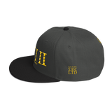 412 BlackAndYellow Stateside LTD Snapback Hat