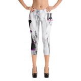 Marble Queen Capri Leggings