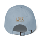 Queen Piece Gold Adjustable Hat