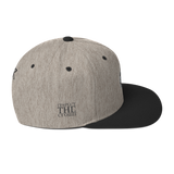 Black Rose Snapback Hat