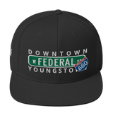 Concrete Streets/City Nights W Federal St YO Snapback Hat