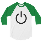 Power 3/4 sleeve raglan shirt