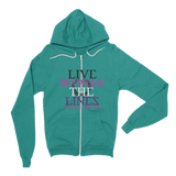 Between The Lines Pink Purple Hoodie