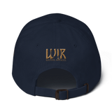 Queen Piece Gold Adjustable Hat