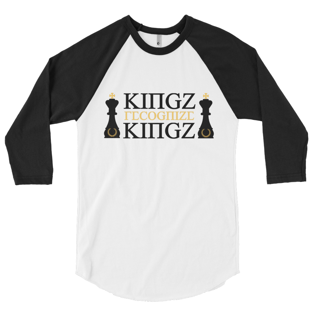 Recognize King 3/4 Sleeve Shirt