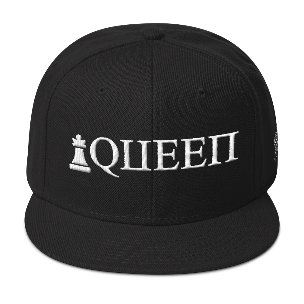 Queen Statement Snapback Hat