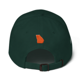 Peach State of Mind Ivory Adjustable Hat